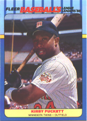 1988 Fleer Baseball All-Stars Baseball Cards   030      Kirby Puckett